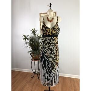 Milano Women M Maxi Dress Barbiedoll Artsy Boho Sleeveless Whimsigoth Mob Wife